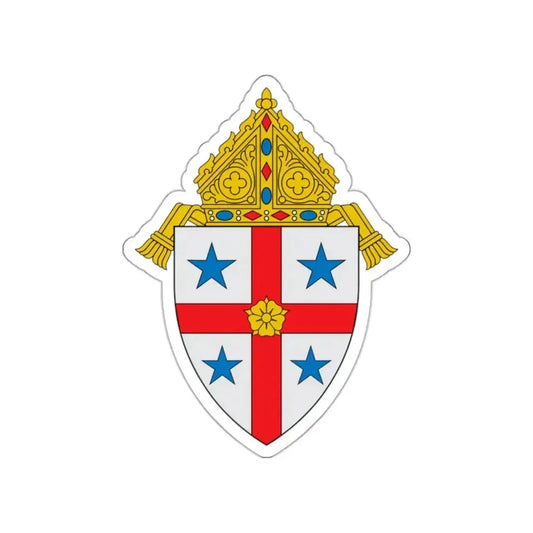 Diocese of Savannah - STICKER Vinyl Die-Cut Decal White Die-Cut 2 Inch - The Sticker Space