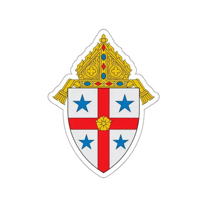 Diocese of Savannah - STICKER Vinyl Die-Cut Decal White Die-Cut 3 Inch - The Sticker Space
