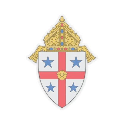 Diocese of Savannah - STICKER Vinyl Kiss-Cut Decal 2 Inch Transparent - The Sticker Space
