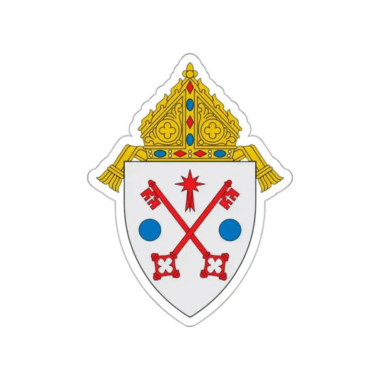 Diocese of Scranton - STICKER Vinyl Die-Cut Decal White Die-Cut 2 Inch - The Sticker Space