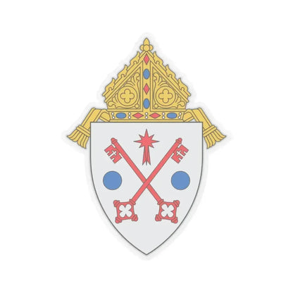 Diocese of Scranton - STICKER Vinyl Kiss-Cut Decal 2 Inch Transparent - The Sticker Space