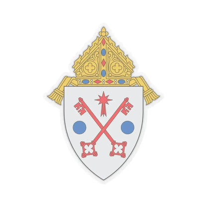 Diocese of Scranton - STICKER Vinyl Kiss-Cut Decal 6 Inch Transparent - The Sticker Space