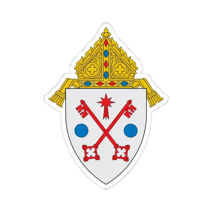 Diocese of Scranton - STICKER Vinyl Kiss-Cut Decal 6 Inch White - The Sticker Space
