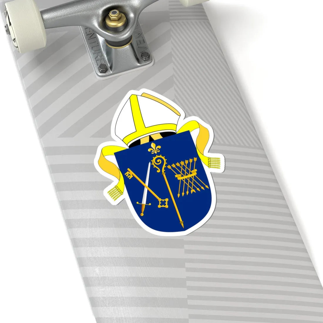 Diocese of Sheffield arms (England) (Coat of Arms) STICKER Vinyl Kiss-Cut Decal - The Sticker Space