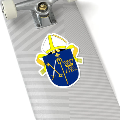 Diocese of Sheffield arms (England) (Coat of Arms) STICKER Vinyl Kiss-Cut Decal - The Sticker Space