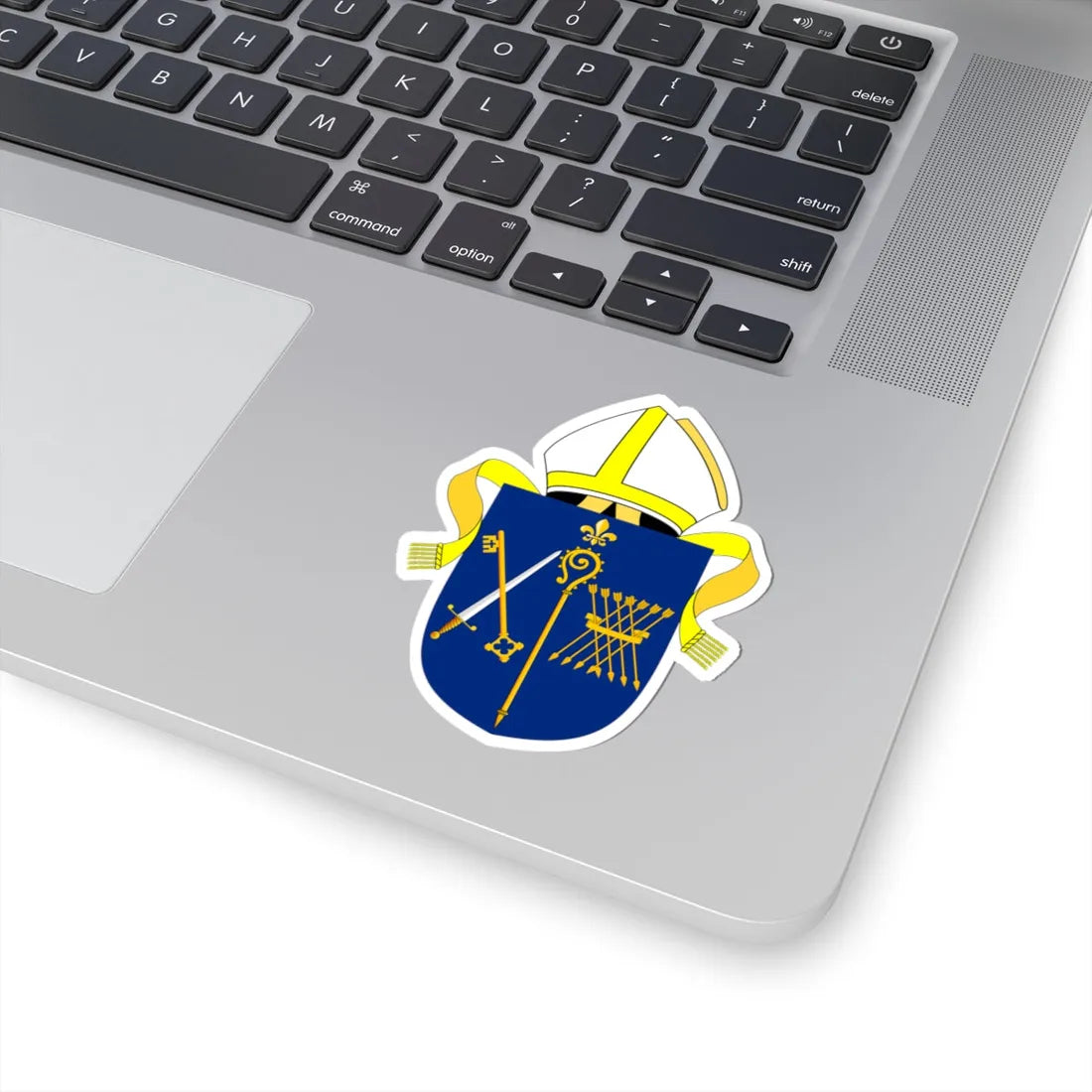 Diocese of Sheffield arms (England) (Coat of Arms) STICKER Vinyl Kiss-Cut Decal - The Sticker Space