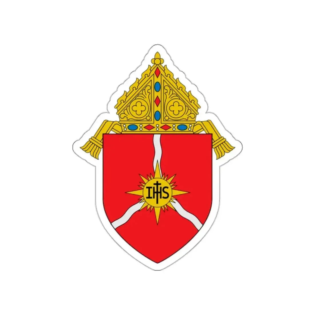 Diocese of Shreveport - STICKER Vinyl Die-Cut Decal - The Sticker Space