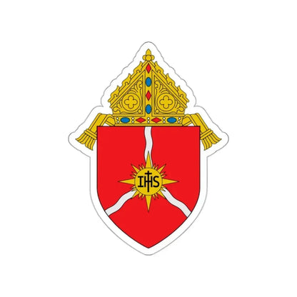 Diocese of Shreveport - STICKER Vinyl Die-Cut Decal White Die-Cut 2 Inch - The Sticker Space