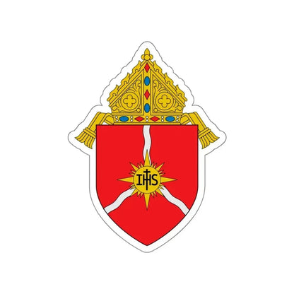 Diocese of Shreveport - STICKER Vinyl Die-Cut Decal White Die-Cut 6 Inch - The Sticker Space