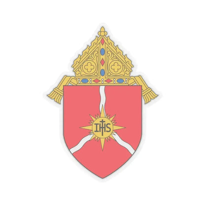 Diocese of Shreveport - STICKER Vinyl Kiss-Cut Decal 3 Inch Transparent - The Sticker Space