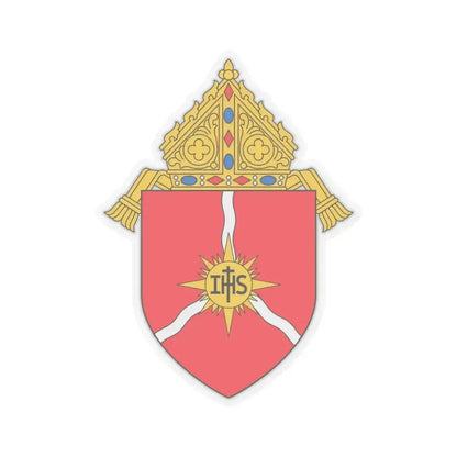 Diocese of Shreveport - STICKER Vinyl Kiss-Cut Decal 4 Inch Transparent - The Sticker Space