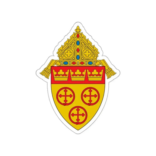 Diocese of Sioux City - STICKER Vinyl Die-Cut Decal White Die-Cut 2 Inch - The Sticker Space