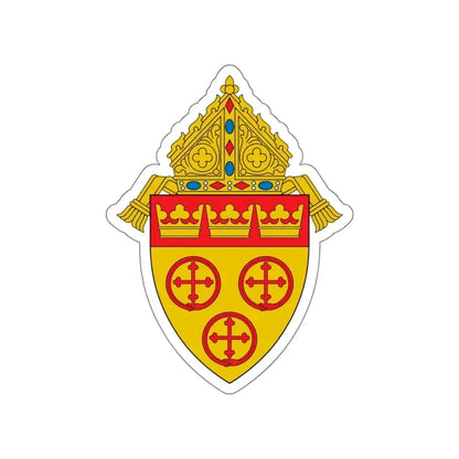 Diocese of Sioux City - STICKER Vinyl Die-Cut Decal White Die-Cut 5 Inch - The Sticker Space