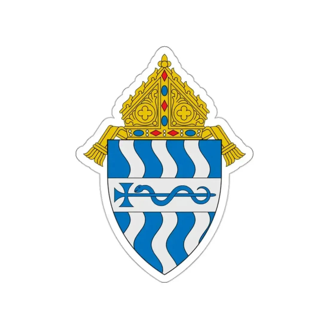 Diocese of Sioux Falls - STICKER Vinyl Die-Cut Decal - The Sticker Space