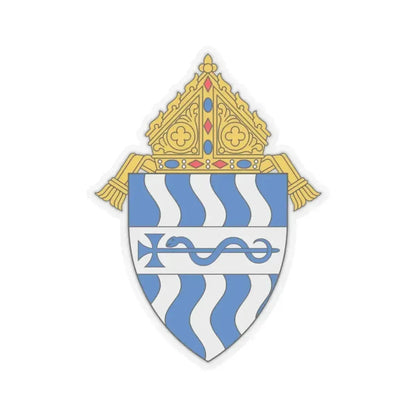 Diocese of Sioux Falls - STICKER Vinyl Kiss-Cut Decal 2 Inch Transparent - The Sticker Space