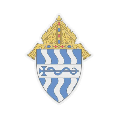 Diocese of Sioux Falls - STICKER Vinyl Kiss-Cut Decal 6 Inch Transparent - The Sticker Space