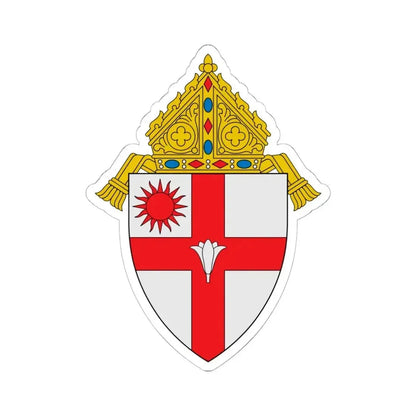 Diocese of Spokane - STICKER Vinyl Kiss-Cut Decal 6 Inch White - The Sticker Space