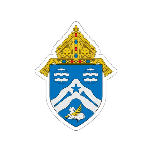 Diocese of Springfield Cape Girardeau - STICKER Vinyl Die-Cut Decal White Die-Cut 2 Inch - The Sticker Space