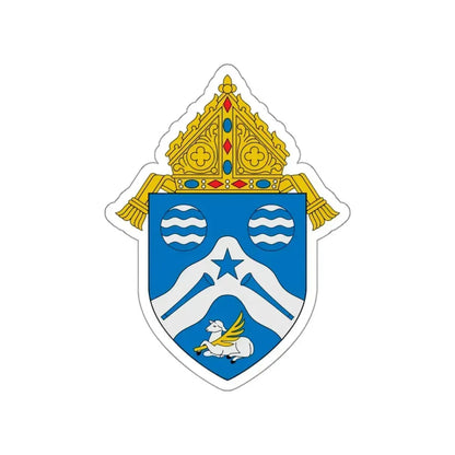 Diocese of Springfield Cape Girardeau - STICKER Vinyl Die-Cut Decal White Die-Cut 3 Inch - The Sticker Space