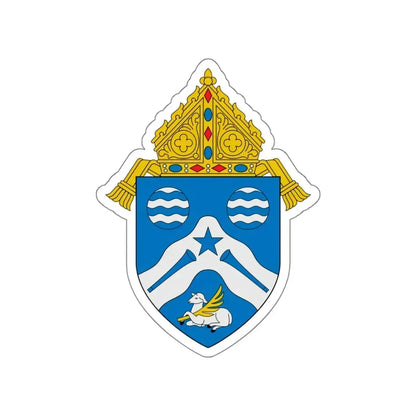 Diocese of Springfield Cape Girardeau - STICKER Vinyl Die-Cut Decal White Die-Cut 6 Inch - The Sticker Space