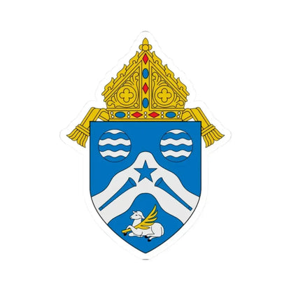 Diocese of Springfield Cape Girardeau - STICKER Vinyl Kiss-Cut Decal 2 Inch White - The Sticker Space