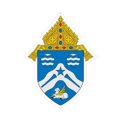 Diocese of Springfield Cape Girardeau - STICKER Vinyl Kiss-Cut Decal 3 Inch White - The Sticker Space