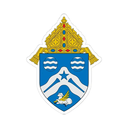 Diocese of Springfield Cape Girardeau - STICKER Vinyl Kiss-Cut Decal 4 Inch White - The Sticker Space