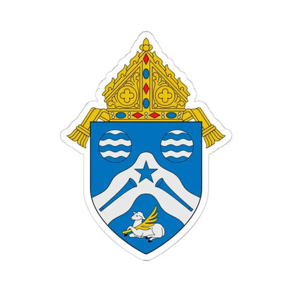 Diocese of Springfield Cape Girardeau - STICKER Vinyl Kiss-Cut Decal 6 Inch White - The Sticker Space