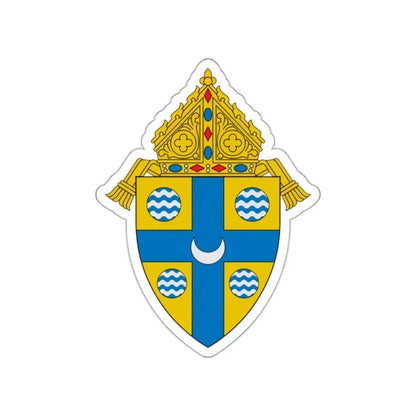 Diocese of Springfield in Illinois - STICKER Vinyl Die-Cut Decal White Die-Cut 2 Inch - The Sticker Space