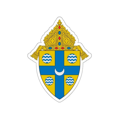 Diocese of Springfield in Illinois - STICKER Vinyl Die-Cut Decal White Die-Cut 3 Inch - The Sticker Space