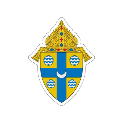 Diocese of Springfield in Illinois - STICKER Vinyl Die-Cut Decal White Die-Cut 5 Inch - The Sticker Space