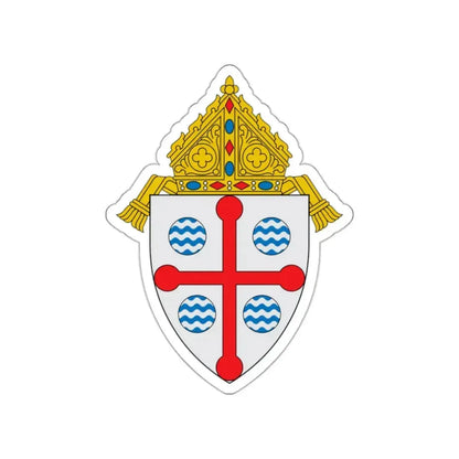 Diocese of Springfield in Massachusetts - STICKER Vinyl Die-Cut Decal White Die-Cut 2 Inch - The Sticker Space