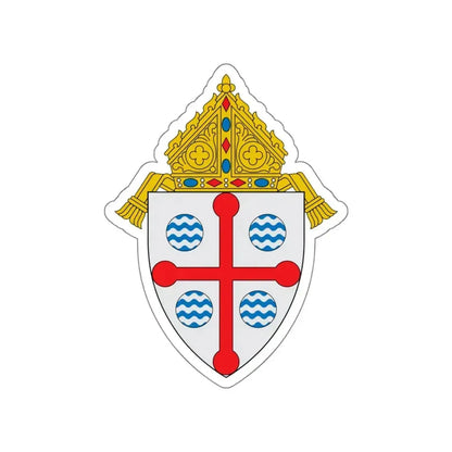 Diocese of Springfield in Massachusetts - STICKER Vinyl Die-Cut Decal White Die-Cut 6 Inch - The Sticker Space