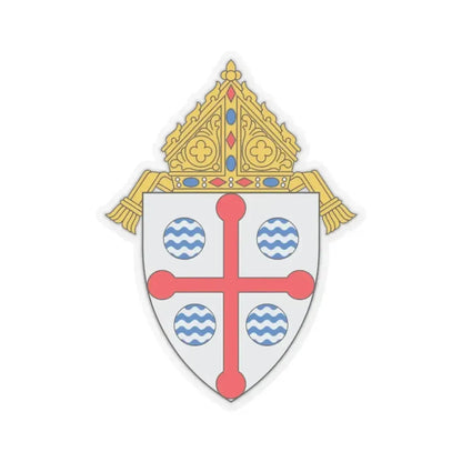 Diocese of Springfield in Massachusetts - STICKER Vinyl Kiss-Cut Decal 2 Inch Transparent - The Sticker Space