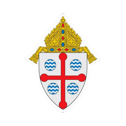 Diocese of Springfield in Massachusetts - STICKER Vinyl Kiss-Cut Decal 2 Inch White - The Sticker Space