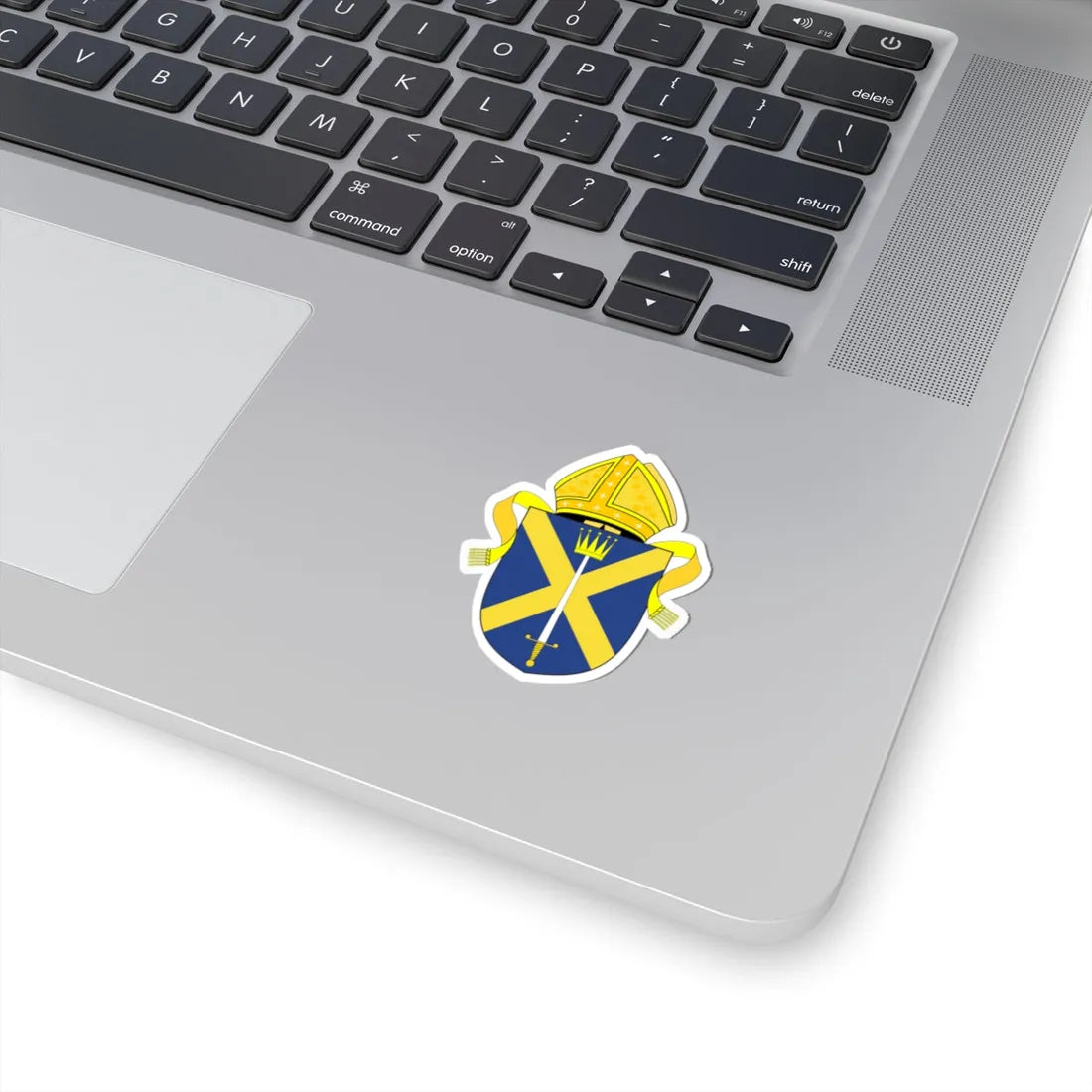 Diocese of St Albans arms (England) (Coat of Arms) STICKER Vinyl Kiss-Cut Decal - The Sticker Space