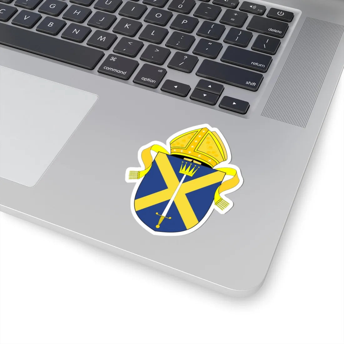 Diocese of St Albans arms (England) (Coat of Arms) STICKER Vinyl Kiss-Cut Decal - The Sticker Space