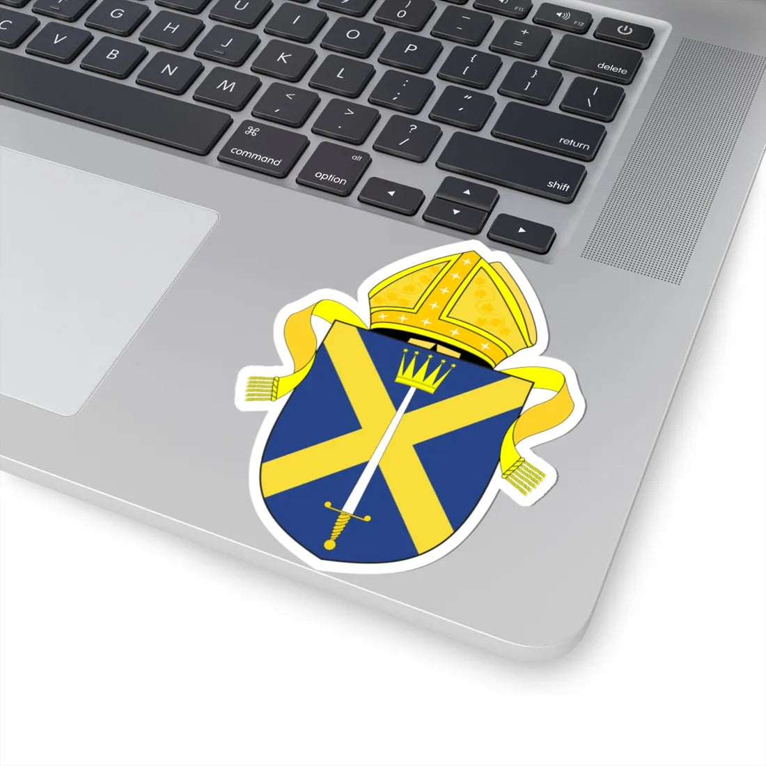 Diocese of St Albans arms (England) (Coat of Arms) STICKER Vinyl Kiss-Cut Decal - The Sticker Space