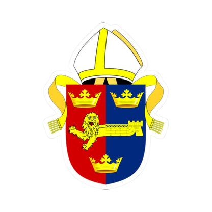 Diocese of St Edmundsbury and Ipswich arms (England) (Coat of Arms) STICKER Vinyl Kiss-Cut Decal 2 Inch White - The Sticker Space