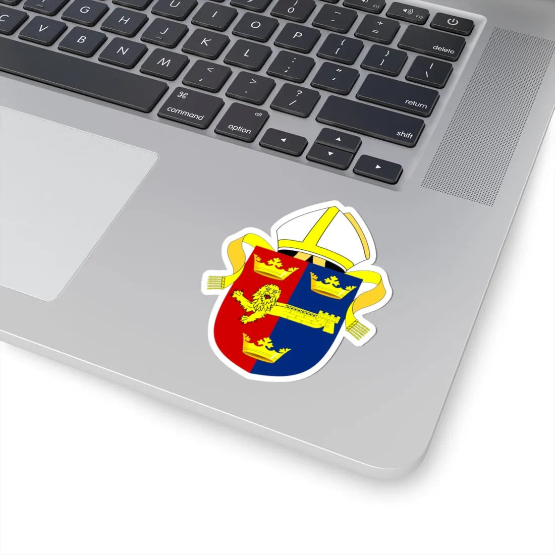 Diocese of St Edmundsbury and Ipswich arms (England) (Coat of Arms) STICKER Vinyl Kiss-Cut Decal - The Sticker Space