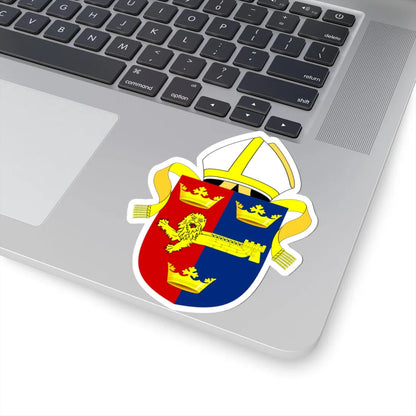 Diocese of St Edmundsbury and Ipswich arms (England) (Coat of Arms) STICKER Vinyl Kiss-Cut Decal - The Sticker Space