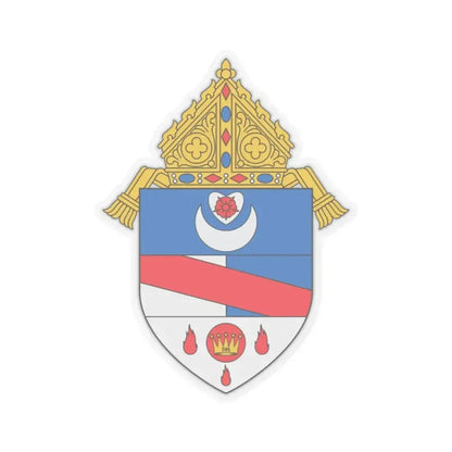 Diocese of Steubenville - STICKER Vinyl Kiss-Cut Decal 2 Inch Transparent - The Sticker Space
