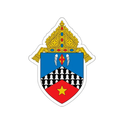 Diocese of Stockton - STICKER Vinyl Die-Cut Decal White Die-Cut 2 Inch - The Sticker Space