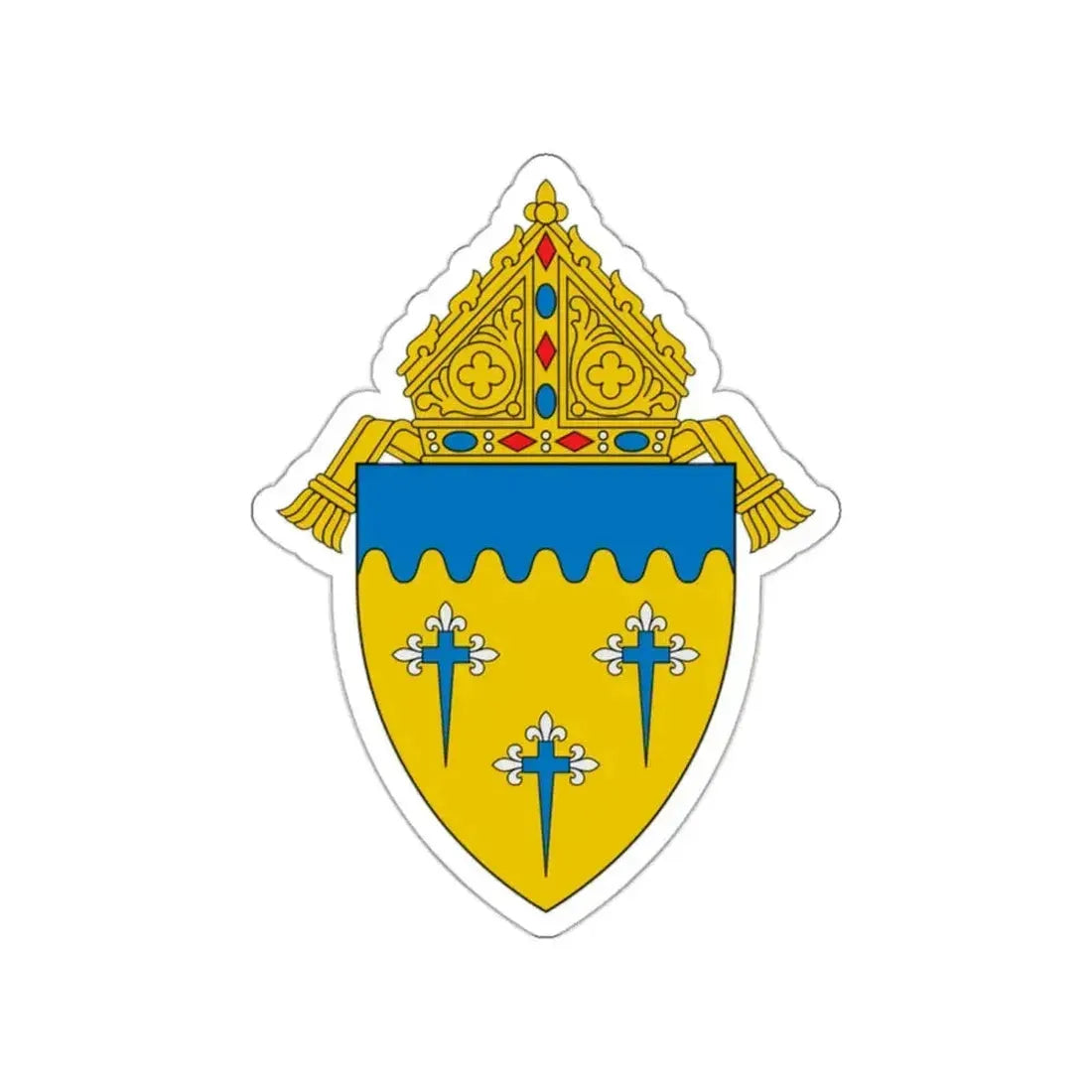 Diocese of Superior - STICKER Vinyl Die-Cut Decal - The Sticker Space