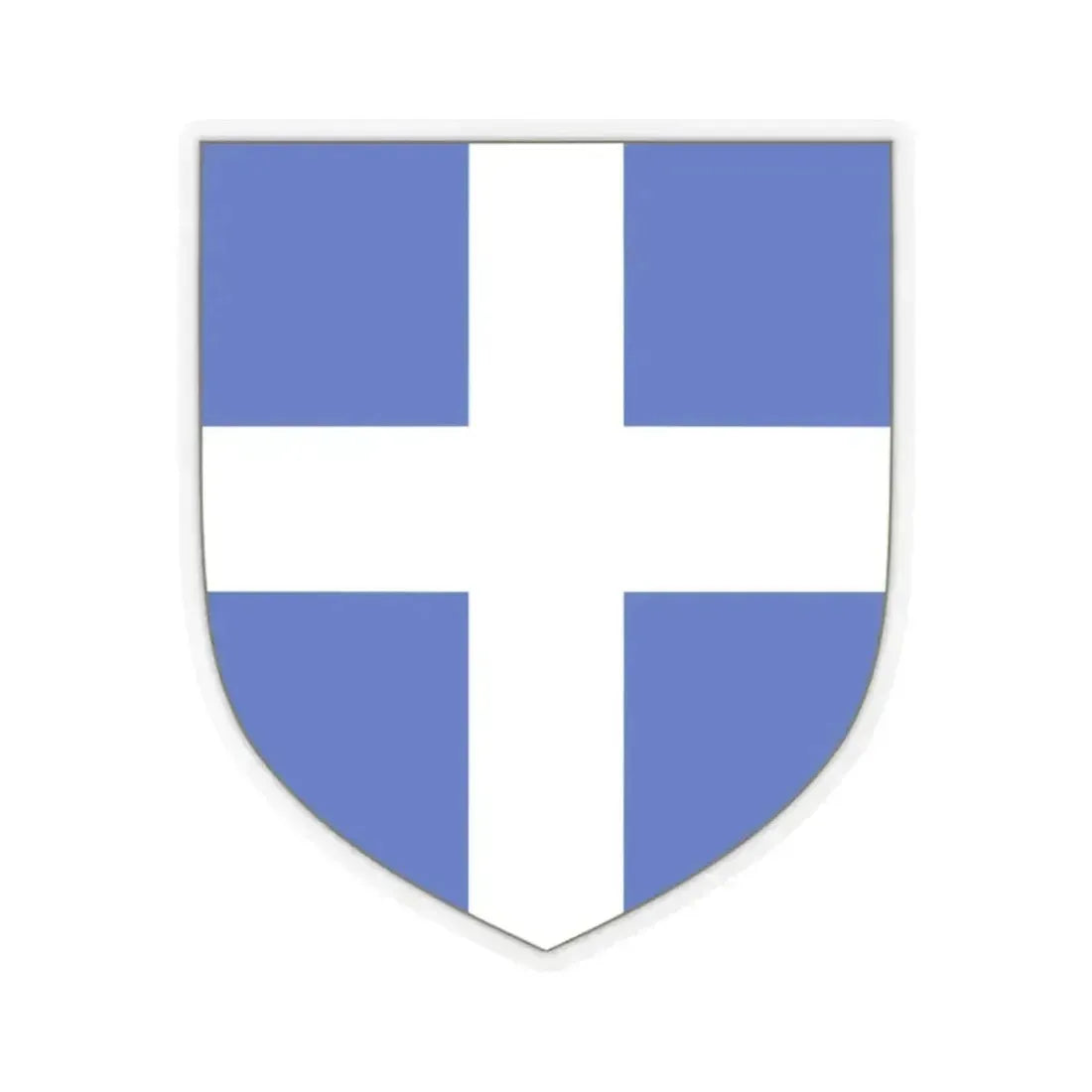 Diocese of the Holy Cross - STICKER Vinyl Kiss-Cut Decal 2 Inch Transparent - The Sticker Space