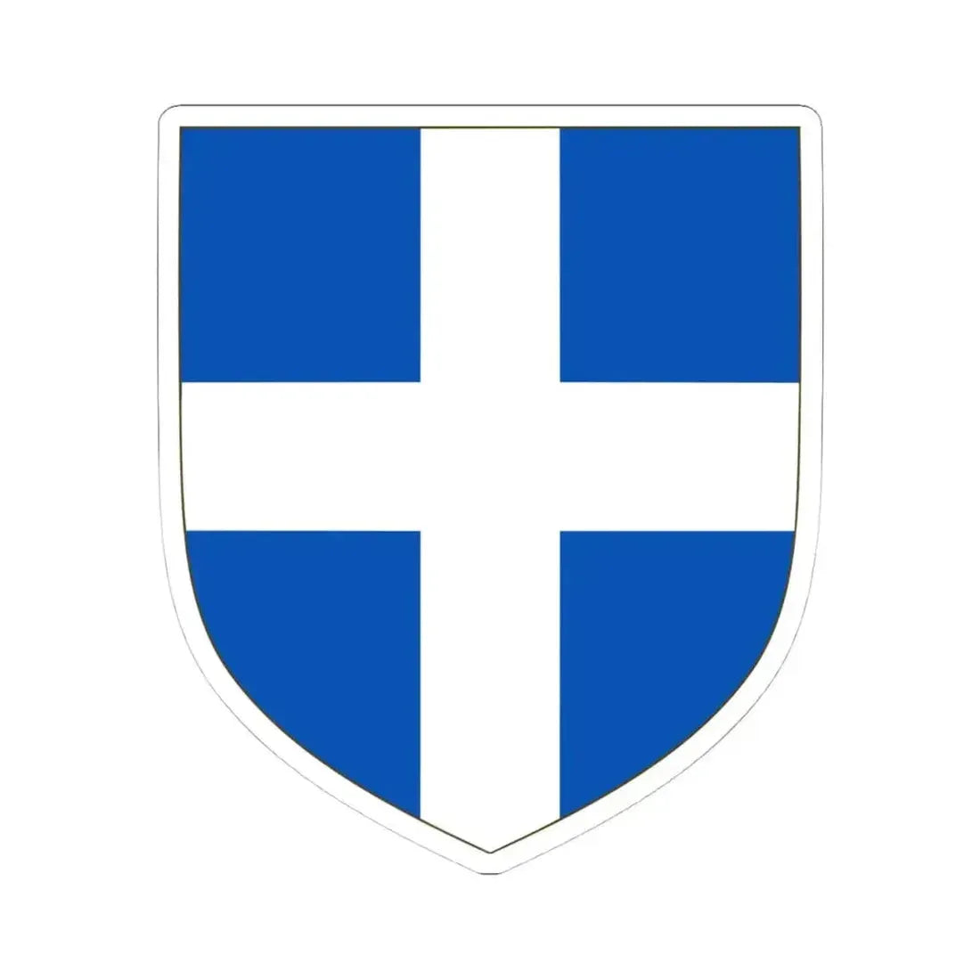 Diocese of the Holy Cross - STICKER Vinyl Kiss-Cut Decal 4 Inch White - The Sticker Space