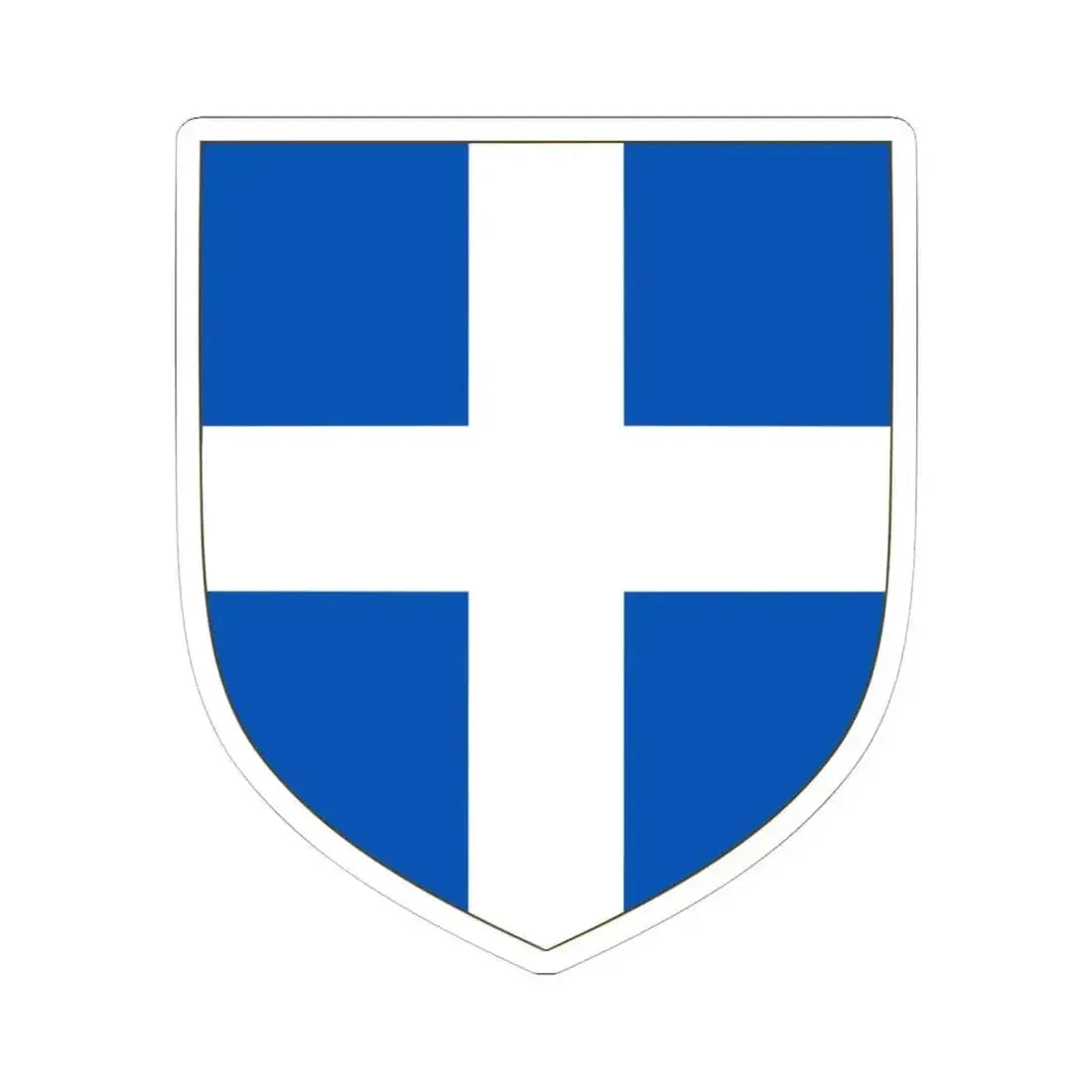 Diocese of the Holy Cross - STICKER Vinyl Kiss-Cut Decal 6 Inch White - The Sticker Space