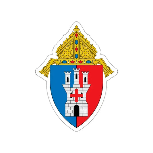 Diocese of Toledo - STICKER Vinyl Die-Cut Decal White Die-Cut 2 Inch - The Sticker Space