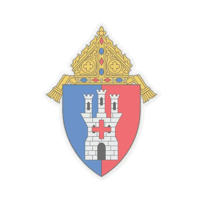 Diocese of Toledo - STICKER Vinyl Kiss-Cut Decal 2 Inch Transparent - The Sticker Space