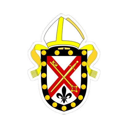 Diocese of Truro arms (England) (Coat of Arms) STICKER Vinyl Kiss-Cut Decal 4 Inch White - The Sticker Space